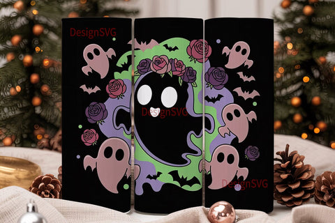 Spooky Kawaii Halloween 20oz Tumbler Sublimation DesignSVG 