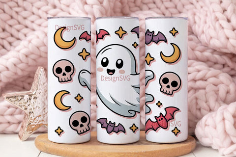 Spooky Kawaii Halloween 20oz Tumbler Sublimation DesignSVG 