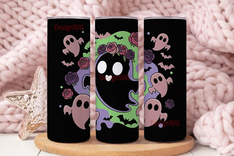 Spooky Kawaii Halloween 20oz Tumbler Sublimation DesignSVG 