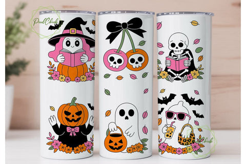 Spooky Kawaii Halloween 20oz Tumbler Sublimation PixelChick 