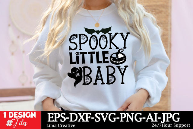 Spooky Little Baby SVG Cut File SVG Insomnia Std 