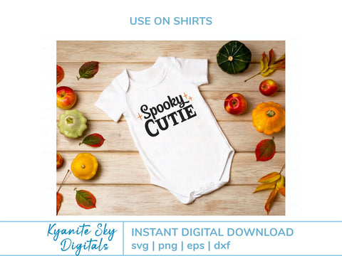 Spooky Mama Cutie SVG Halloween with sparkles mom and child SVG Kyanite Sky Digitals 
