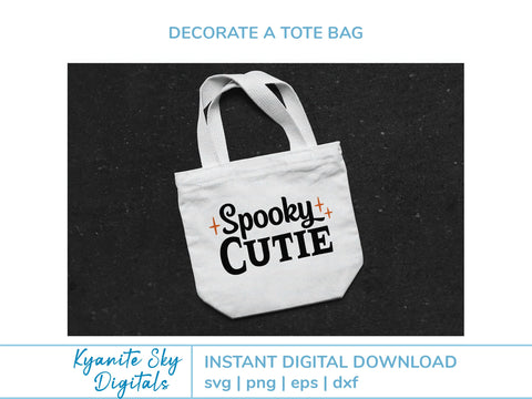 Spooky Mama Cutie SVG Halloween with sparkles mom and child SVG Kyanite Sky Digitals 