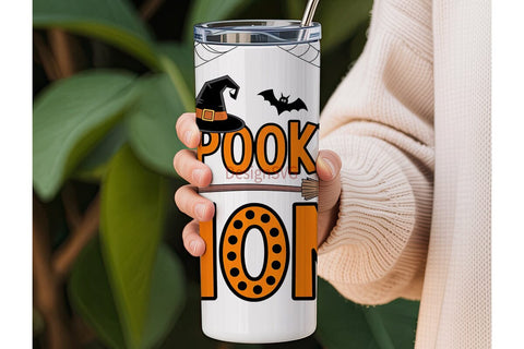 Spooky Mom 20oz Tumbler Wrap Sublimation DesignSVG 