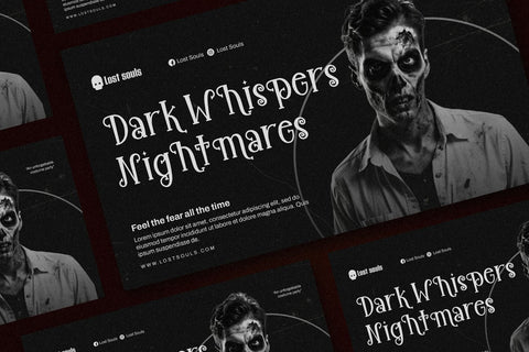 Spooky Monster Font Mozarella 