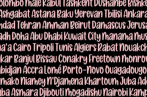 Spooky Monster Font Studio Natural Ink 