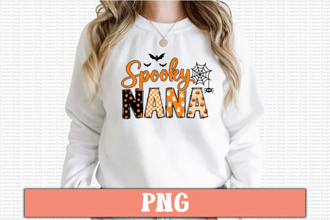 Spooky Nana PNG Sublimation Craftlabsvg24 