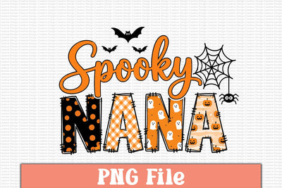 Spooky Nana PNG Sublimation Craftlabsvg24 