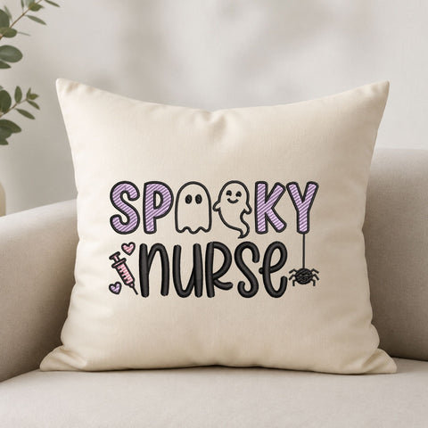 Spooky Nurse Machine Embroidery Design – Halloween Nurse Embroidery File, Ghost Nurse Design, Medical Halloween Embroidery Embroidery/Applique DESIGNS PatternFeed8 