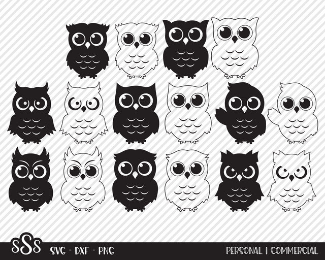 Spooky Owl Bundle | Halloween SVG SVG Texas Southern Cuts 