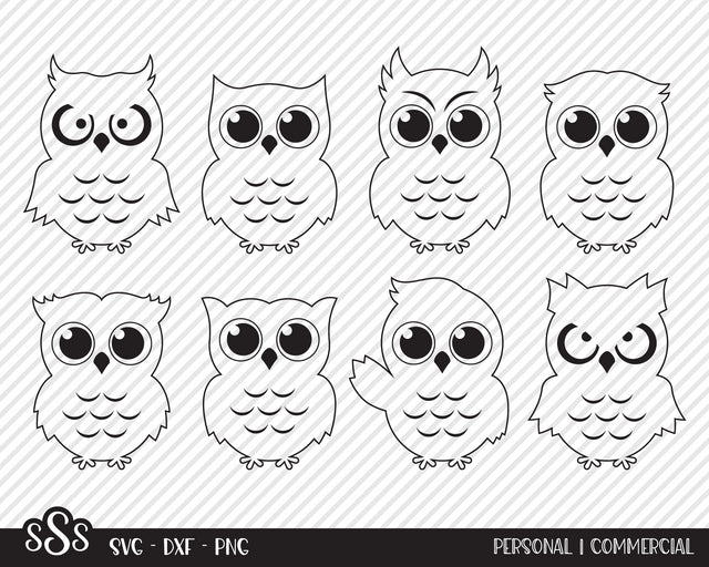 Spooky Owl Bundle | Halloween SVG SVG Texas Southern Cuts 
