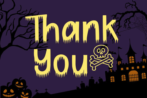 Spooky Phantom Font AEN Creative Store 