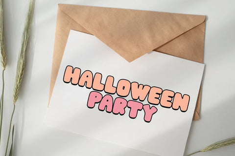 Spooky Pumpkin - Fun Bold Halloween Font Font Masyafi Studio 