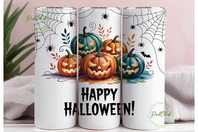 Spooky Pumpkin Patch 20oz Tumbler Wrap Sublimation PixelChick 