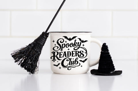 Spooky Readers Club SVG | Halloween Book Lover PNG DXF EPS SVG Pickled Thistle Creative 