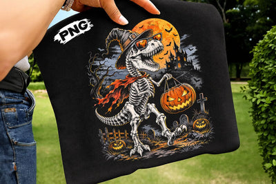 Spooky Saurus png, Halloween Dinosaur png SVG DesignDestine 