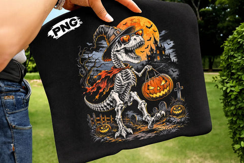 Spooky Saurus png, Halloween Dinosaur png SVG DesignDestine 