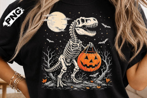 Spooky Saurus png, Halloween Dinosaur png SVG DesignDestine 
