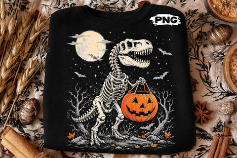 Spooky Saurus png, Halloween Dinosaur png SVG DesignDestine 