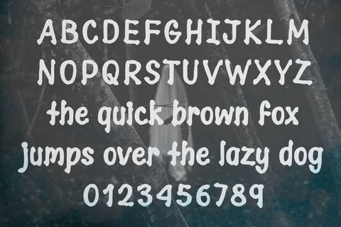 Spooky Scary Creepy Font Misti's Fonts 