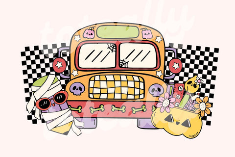 Spooky School Bus Driver SVG Toteally Creations 