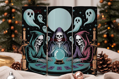 Spooky Séance 20oz Tumbler Wrap Sublimation DesignSVG 