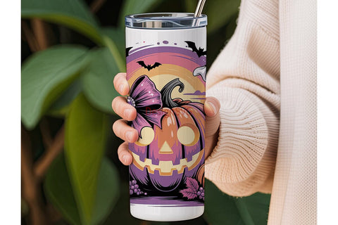 Spooky Season 20oz Tumbler Wrap Sublimation DesignSVG 