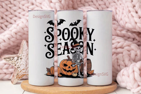 Spooky Season 20oz Tumbler Wrap Sublimation DesignSVG 