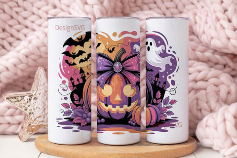 Spooky Season 20oz Tumbler Wrap Sublimation DesignSVG 