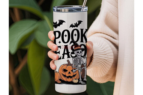 Spooky Season 20oz Tumbler Wrap Sublimation DesignSVG 