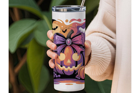 Spooky Season 20oz Tumbler Wrap Sublimation DesignSVG 