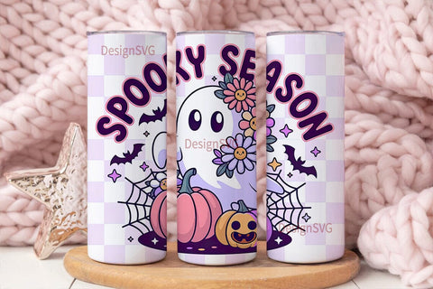 Spooky Season 20oz Tumbler Wrap Sublimation DesignSVG 