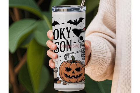 Spooky Season 20oz Tumbler Wrap Sublimation DesignSVG 