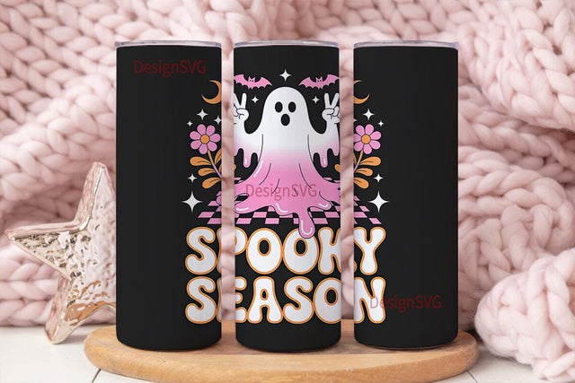 Spooky Season 20oz Tumbler Wrap Sublimation DesignSVG 