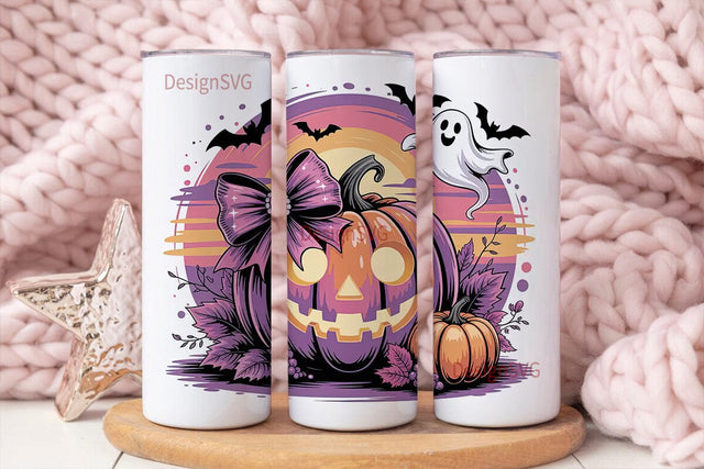 Spooky Season 20oz Tumbler Wrap Sublimation DesignSVG 