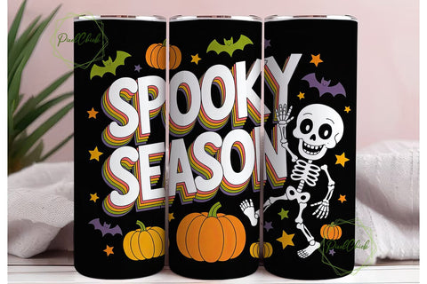 Spooky Season Halloween 20oz Tumbler Sublimation PixelChick 