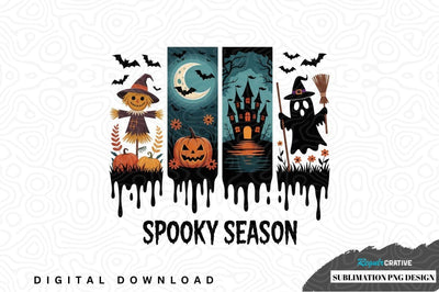 Spooky season halloween png design Sublimation Regulrcrative 