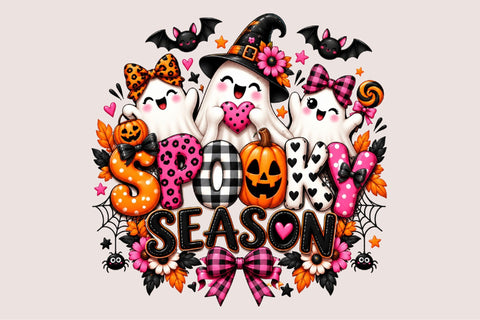 Spooky Season Halloween PNG Sublimation SVGArt 