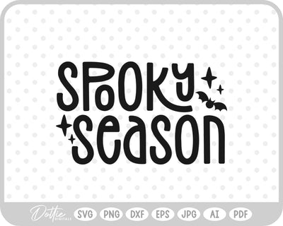 Spooky Season Halloween SVG DottieDigitals 