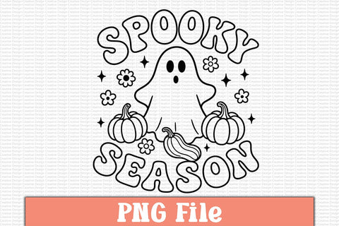 Spooky Season PNG Design Sublimation Craftlabsvg24 