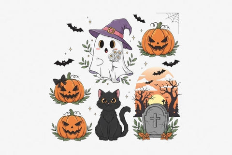 Spooky Season Png, Halloween Png, Retro Halloween, Halloween Pumpkin Png, Digital Download Sublimation Debashish Barman 