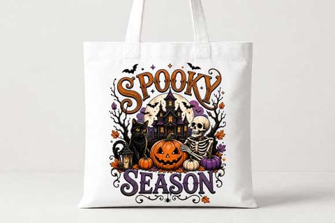 Spooky Season PNG | Haunted House Halloween Sublimation PNG SVG BillahCrafts 