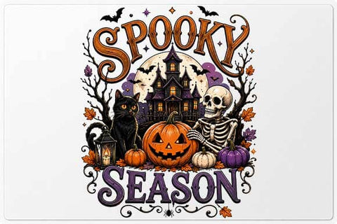 Spooky Season PNG | Haunted House Halloween Sublimation PNG SVG BillahCrafts 