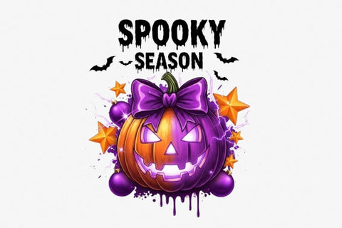 Spooky Season PNG | Pumpkin Season | Spooky Ghost Halloween PNG | Fall Sublimation Design Sublimation Debashish Barman 