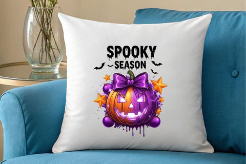 Spooky Season PNG | Pumpkin Season | Spooky Ghost Halloween PNG | Fall Sublimation Design Sublimation Debashish Barman 