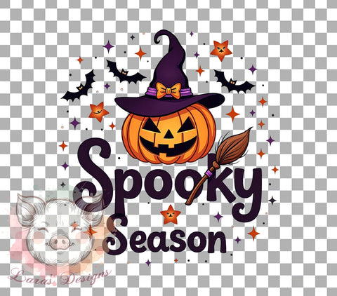 Spooky Season Png, Retro Halloween png, Spooky Vibes Png, Halloween Lover Gift Png, Witchy Bats Png, Sublimation Designs, Digital Download Sublimation Lara' s Designs 