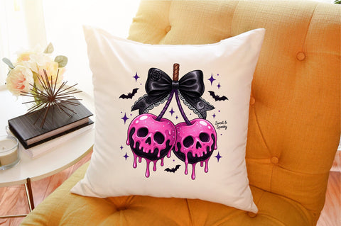 Spooky Season Png,Halloween Cherry Png Sublimation designartist 