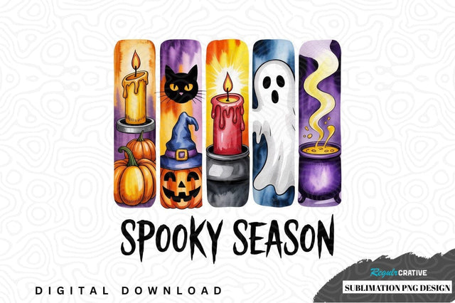Spooky season sublimation png design Sublimation Regulrcrative 