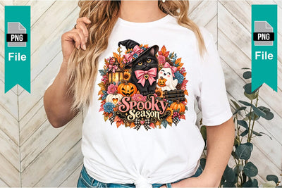 Spooky Season Sublimation PNG Sublimation Craftlabsvg24 