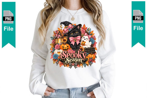 Spooky Season Sublimation PNG Sublimation Craftlabsvg24 